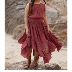 Mia Joy Gemma dress in dusty rose sz4